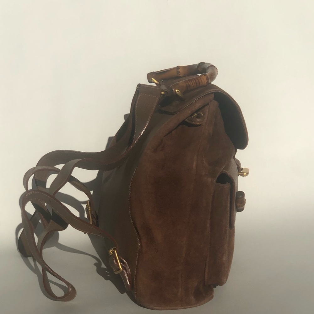 Gucci Vintage Bamboo Backpack - excellent - Picture 4 of 7